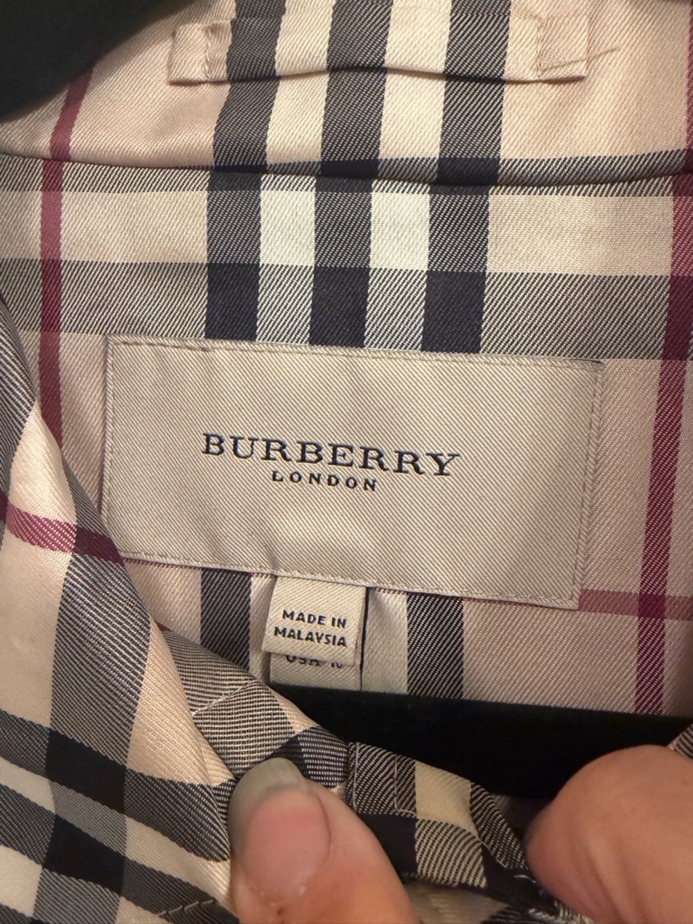 Vintage Burberry London Travel Car Coat - Picture 4 of 12